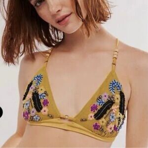 Free People  | Nili Lotan Cami | Beaded Sz Small